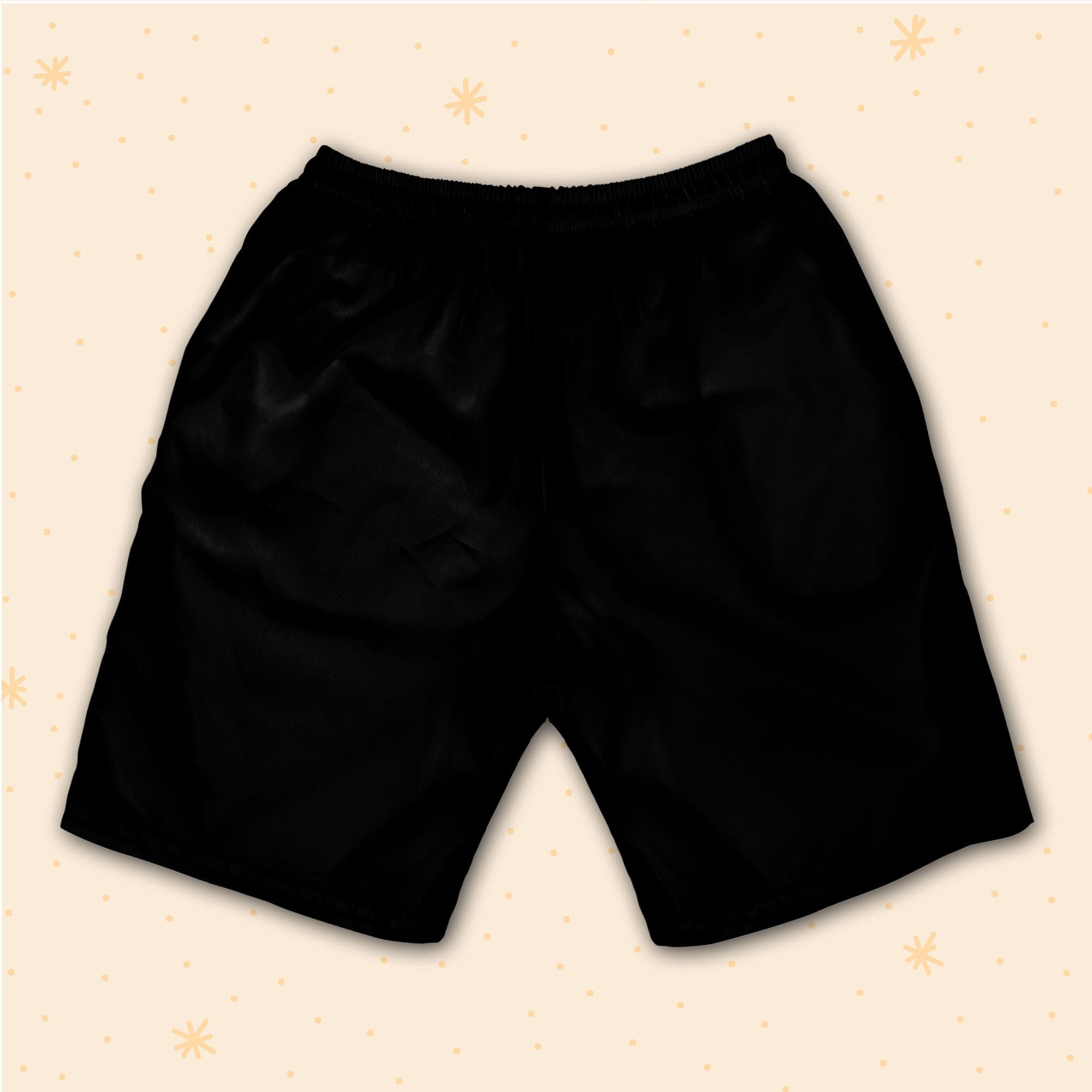 Disney Logo Mickey Mouse Black Shorts JS