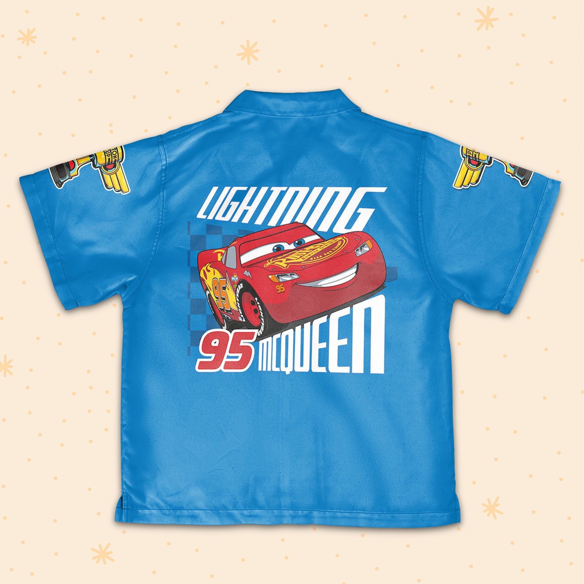 Discover Personalized Lightning Mcqueen Racing Champion Hawaiian