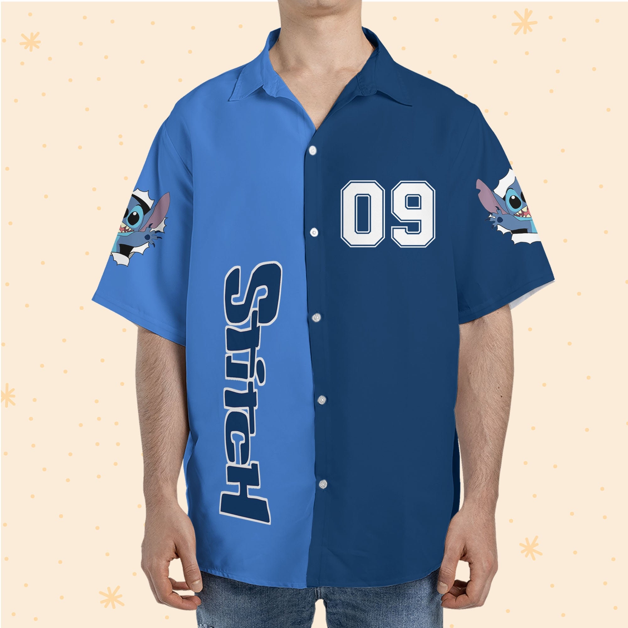 Discover Personalized Stich Baseball Hawaiian