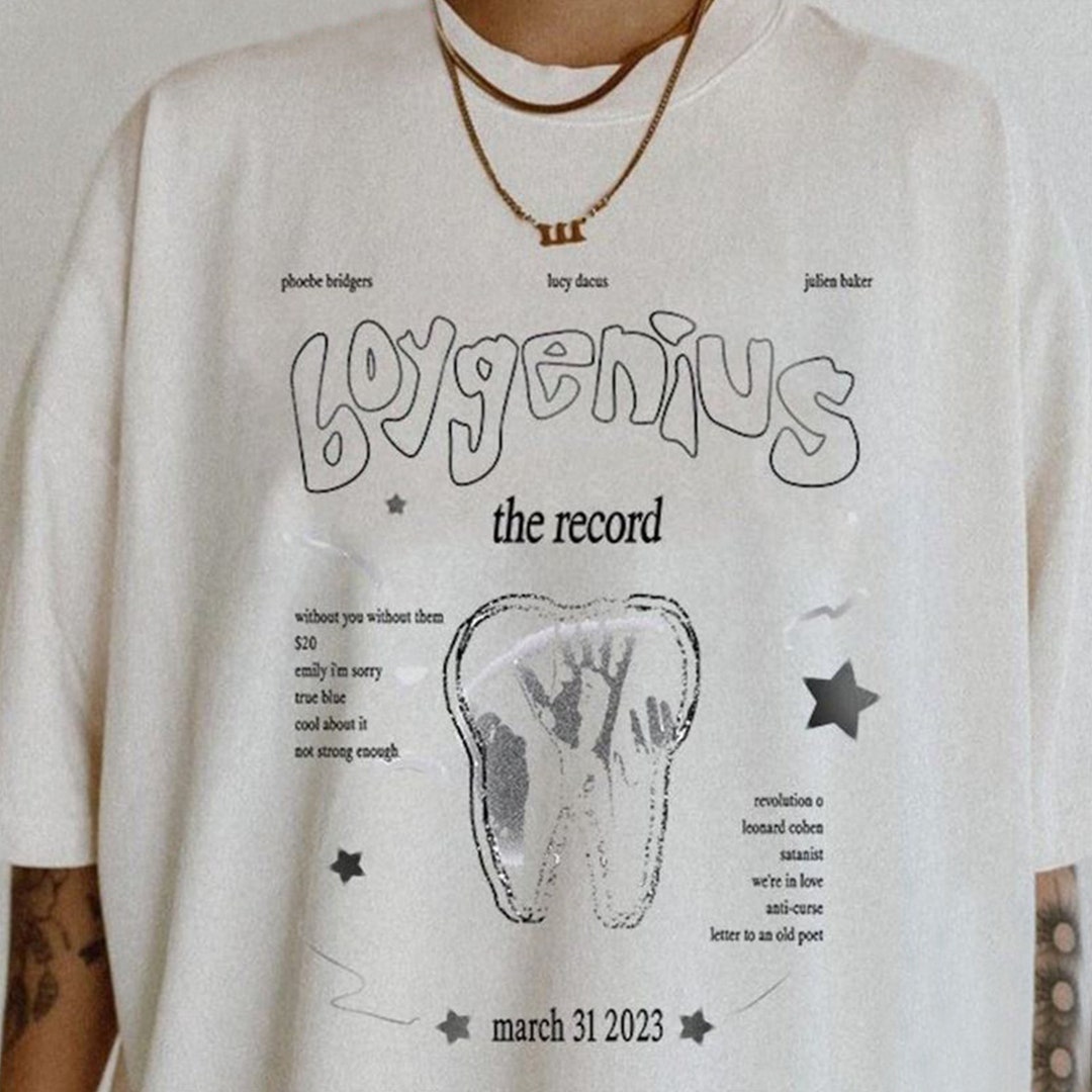 Boygenius Shirt Reset Tour 2023 Tshirt Boygenius Band Tour Etsy