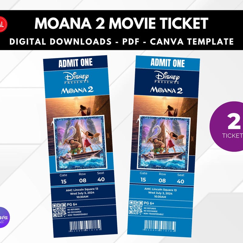 Moana Movie Etsy