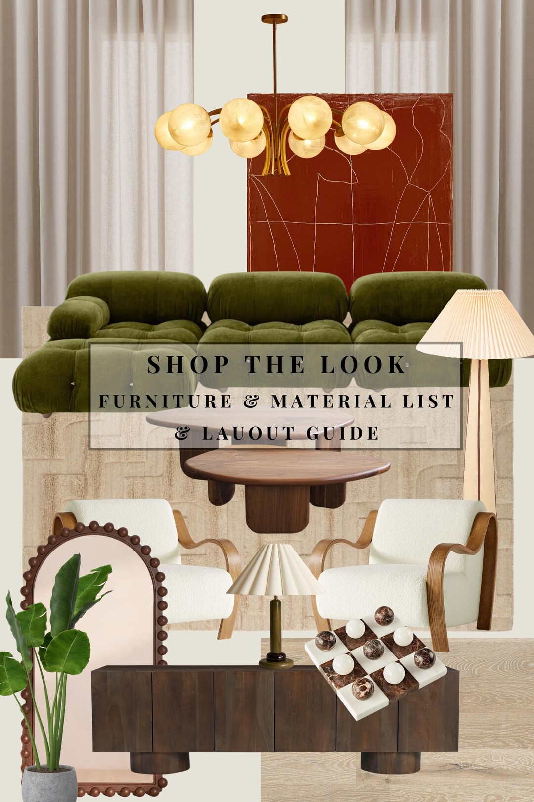Modern Organic Living Room Design Guide | Shop the Look Interior Design ...