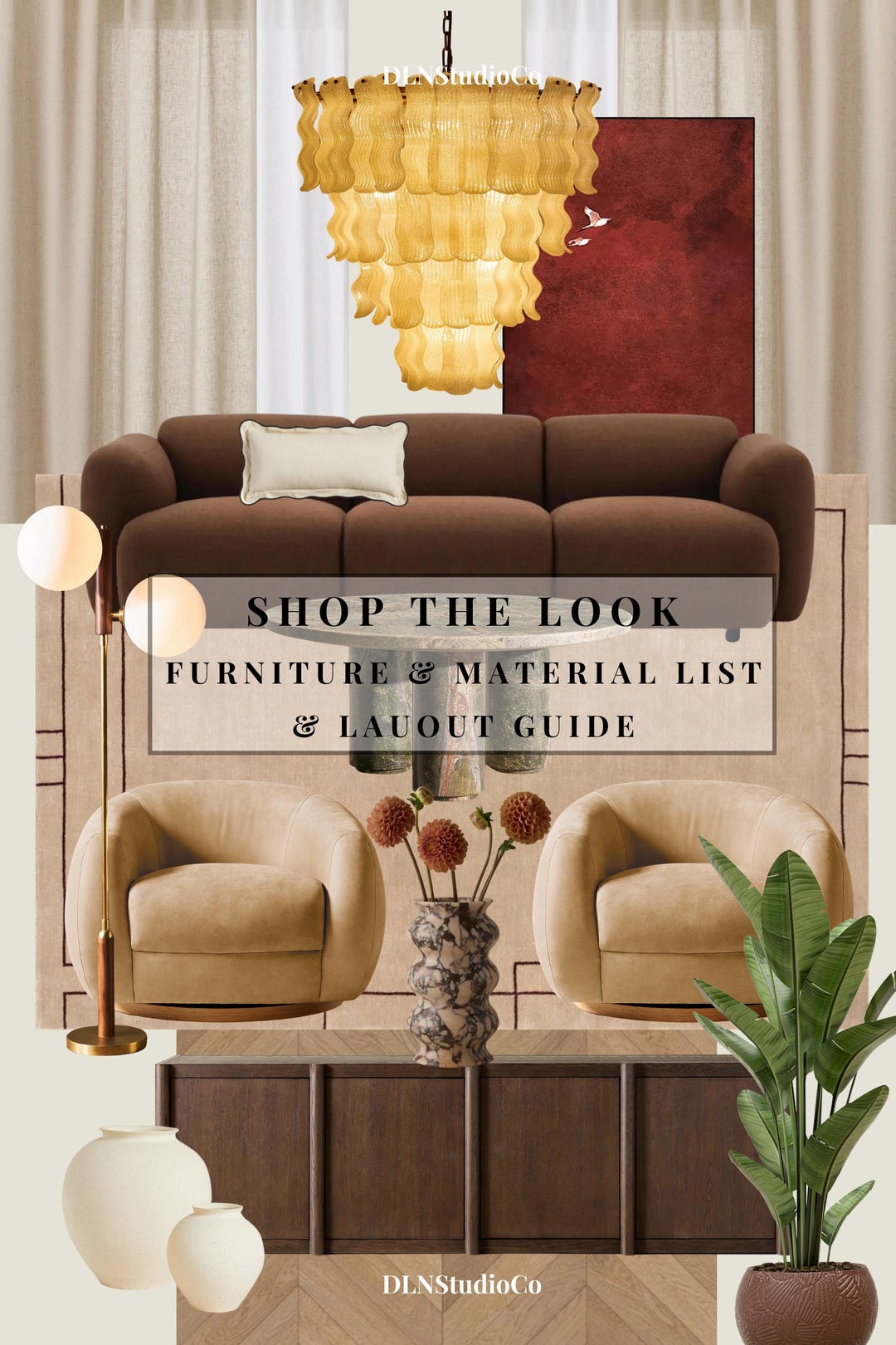 Modern Organic Living Room Design Guide | Shop the Look Interior Design ...