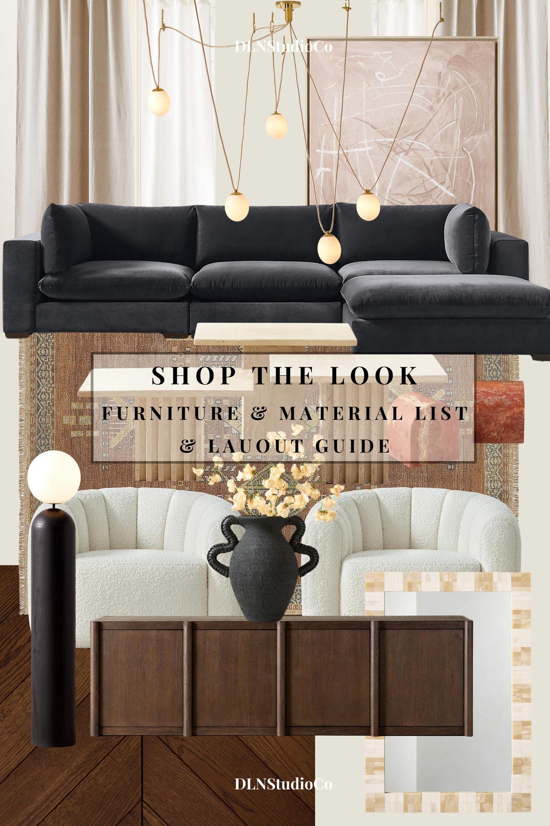 Modern Organic Living Room Design Guide | Shop the Look Interior Design ...