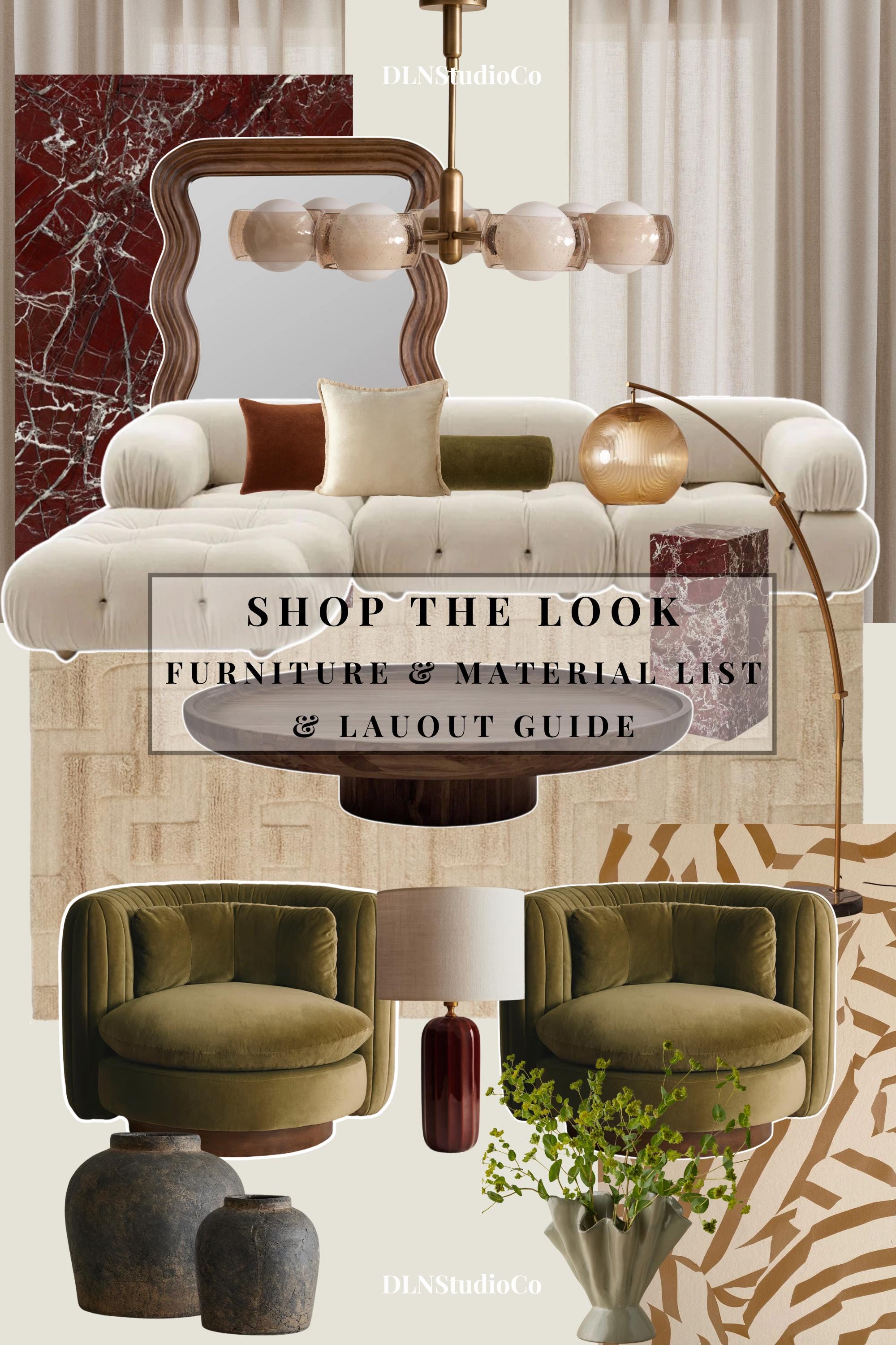 Modern Organic Living Room Design Guide | Shop the Look Interior Design ...