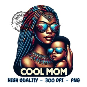 Cool Mom PNG, Mothers Day PNG Designs For Shirt, Tshirt Design, Sublimation Designs, Mothers Day Shirt, mom PNG, dtf, Digital Download