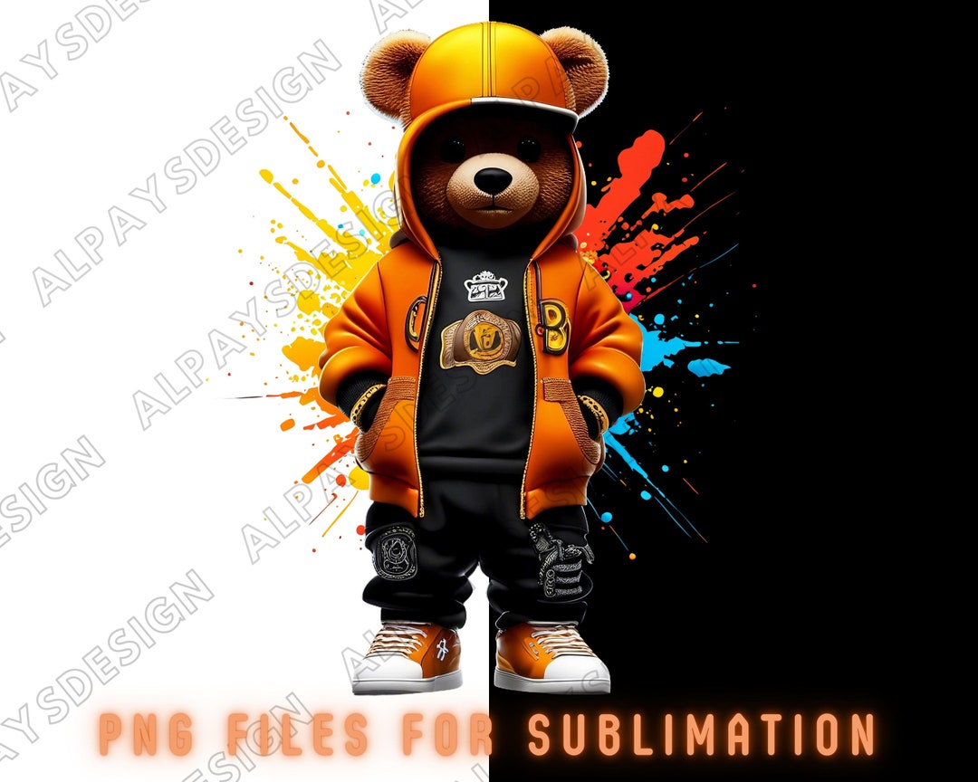 Teddy Bear Dtf Png Files for Sublimation Shirt Dtf Designs for - Etsy