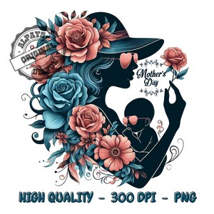 Mothers Day PNG, Mom PNG Files For Sublimation, Tshirt Design, Mom Shirt PNG For Shirts, Mothers Day Png, Mothers Day Shirt, Digital Prints