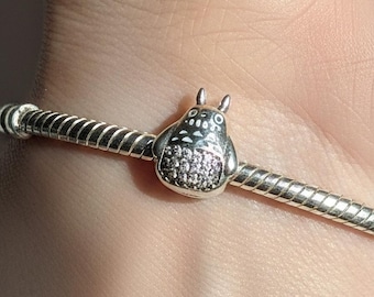 Il mio vicino Totoro, ciondolo in argento Sterling 925 / Studio Ghibli, Anime