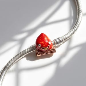 Charm e bracciale dello Studio Ghibli – Totoro, La città incantata, Il castello errante di Howl, Principessa Mononoke / Regalo di gioielli anime Calcifer