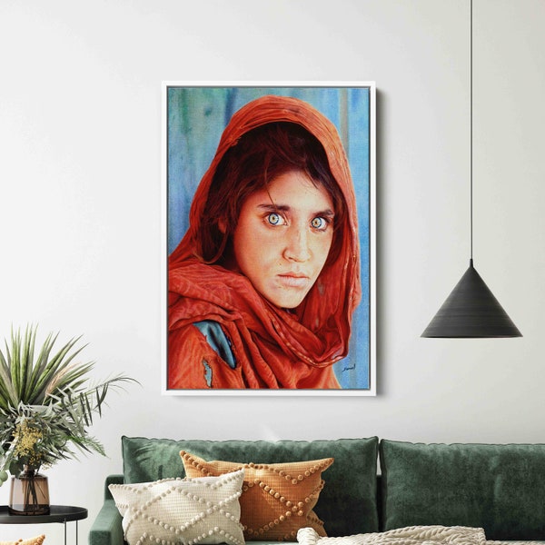 Middle East Girl Art Etsy