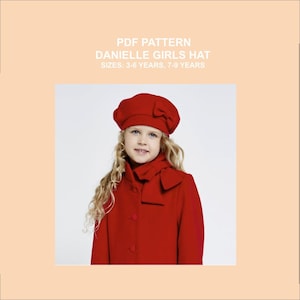 DANIELLE MÖSSA PDF-mönster - med sömnadsinstruktioner