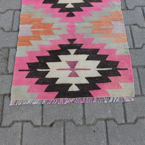 turkish kilim rug
small area rug
pink vintage rug
geometric kilim rug
colorful rug
unique rug
washable rug
pink kilim rug
antique rug
modern rug
small kilim rugs
2x3 ft rug
tribal rug