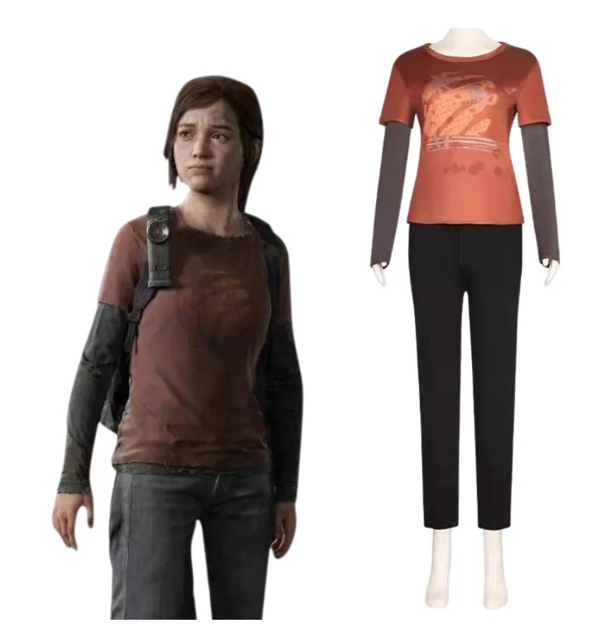 The Last of Us Ellie Costume Cosplay Suit Handmade