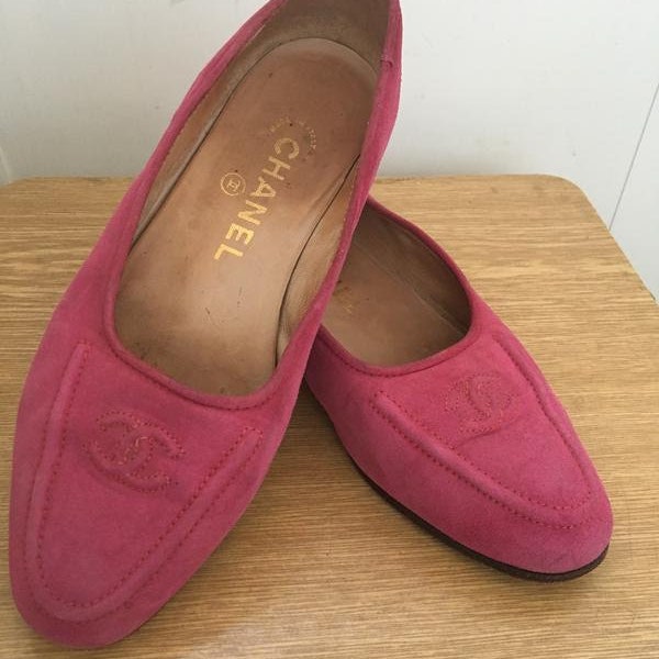 vintage chanel flats