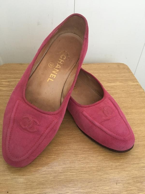 CHANEL, Shoes, Special Sale Authentic Vintage Chanel Loafers With Cc Logo