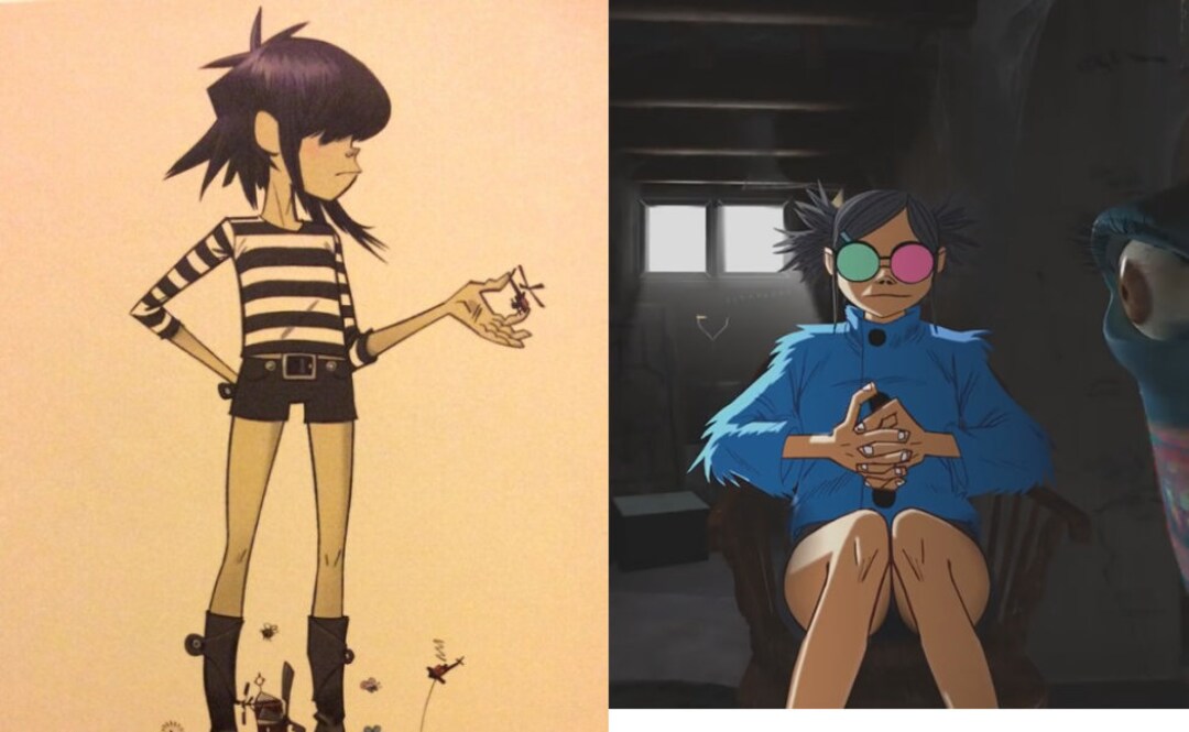 Custom Made Gorillaz Band Cartoon Noodle Costume Fashion Etsy
