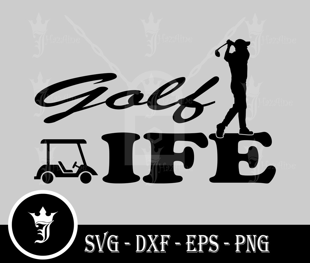 Golf Life SVG Car Golfing Golfer Svg Dad Golf Svg Mom - Etsy