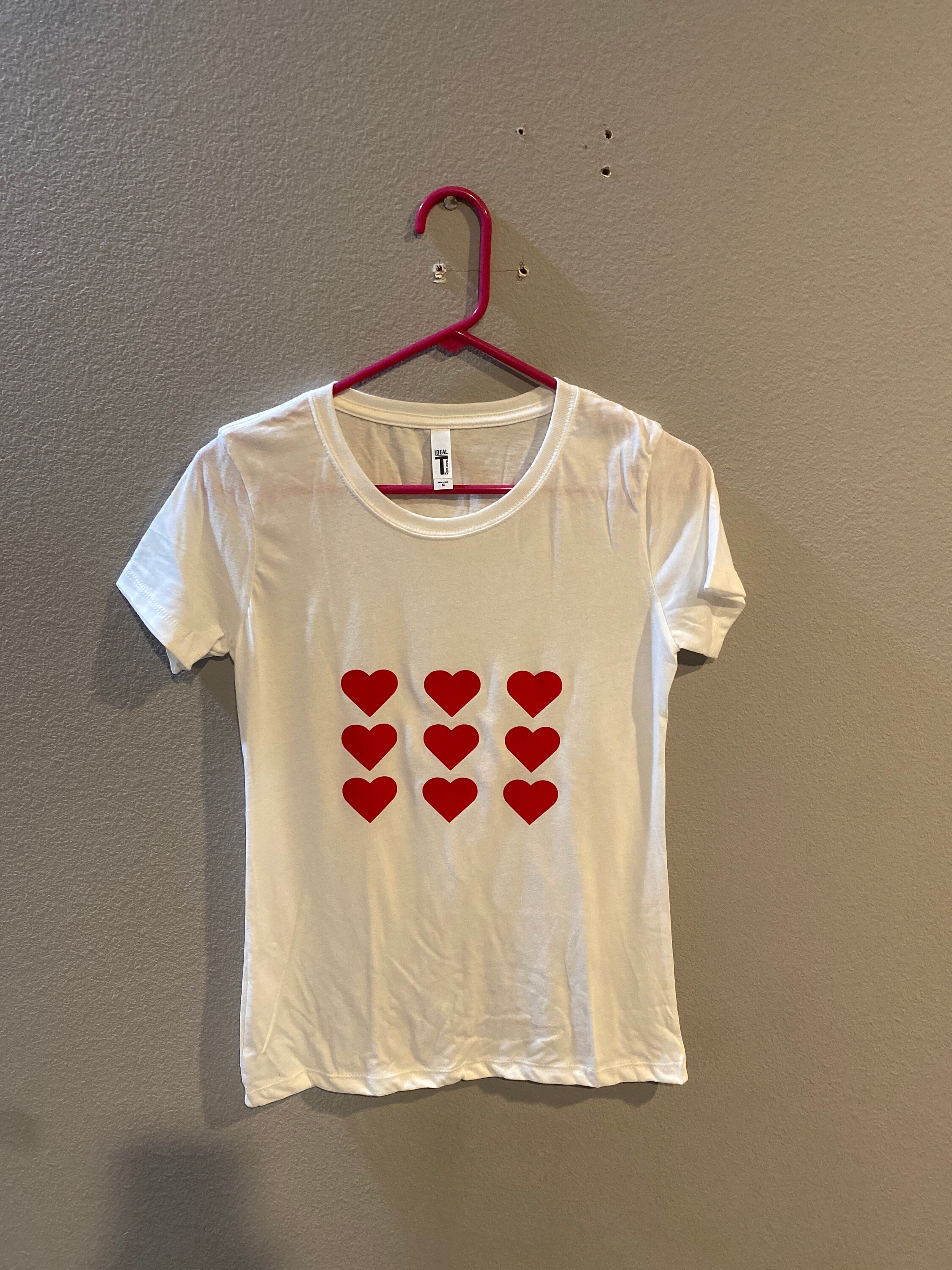 人気☆【Margarin Fingers】☆rabbit heart T-shirt.s☆Tシャツ 人気☆【Margarin Fingers】☆rabbit heart T-shirt.s☆Tシャツ