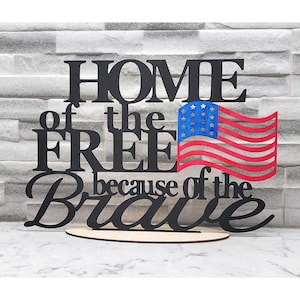 Patriotic table centerpiece laser cut file for 3mm wood,  available in SVG format