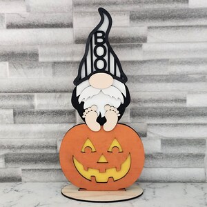 Layered Halloween table centerpiece laser cut file for 3mm wood,  available in SVG format, other formats available upon request
