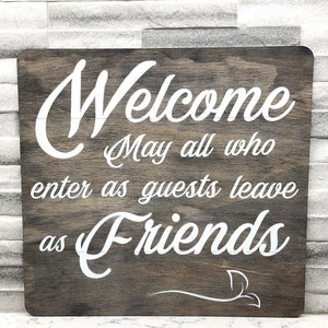 Welcome wall decor, laser cut file, SVG format INSTANT DOWNLOAD
