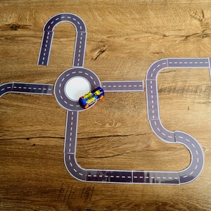 Printable Road Puzzle Board Game, Make Your Own Road, Educational Kids Toy, Educational Print ...