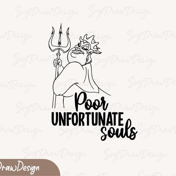 Poor unfortunate soul svg, Ursula png little mermaid cut shirt files for cricut silhouette