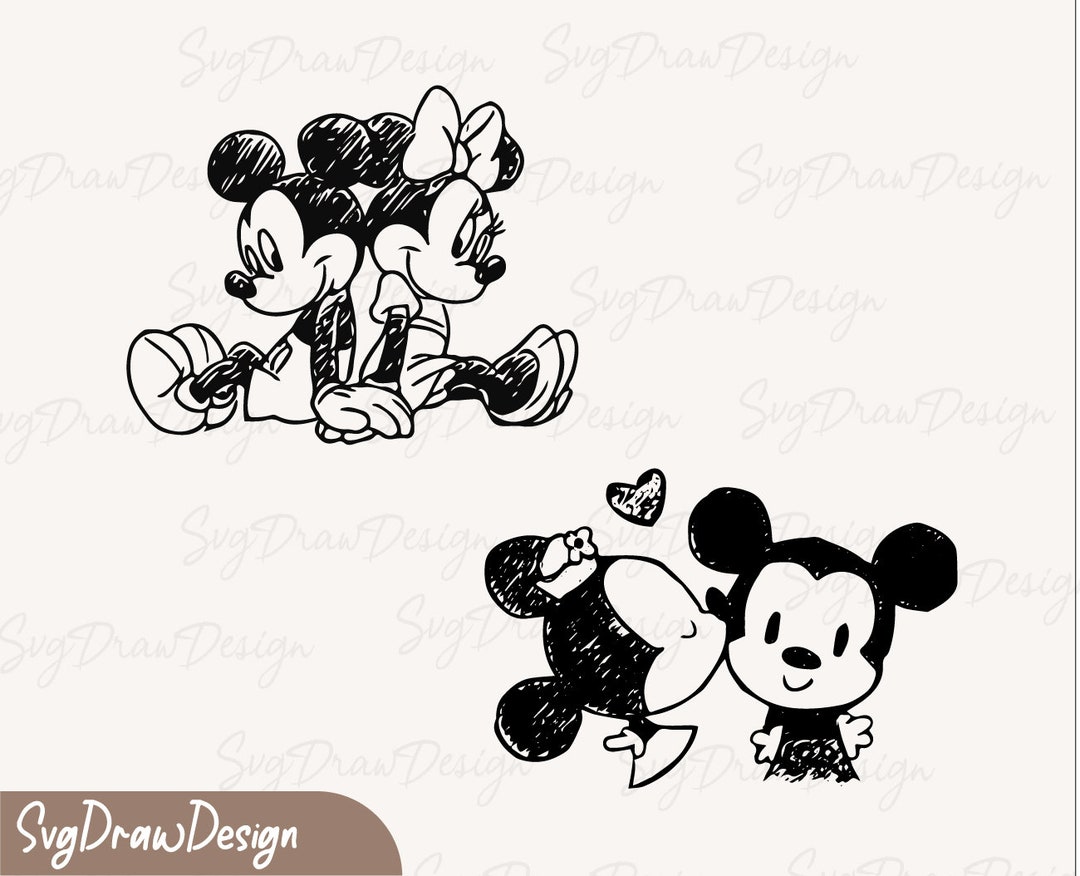 Pin by A. W. on Silhouette cameo  Mickey mouse art, Minnie mouse