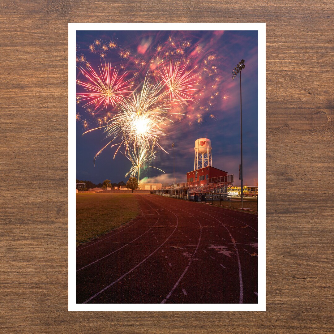 East Prairie Fireworks Missouri, Photography, Urban, East Prairie