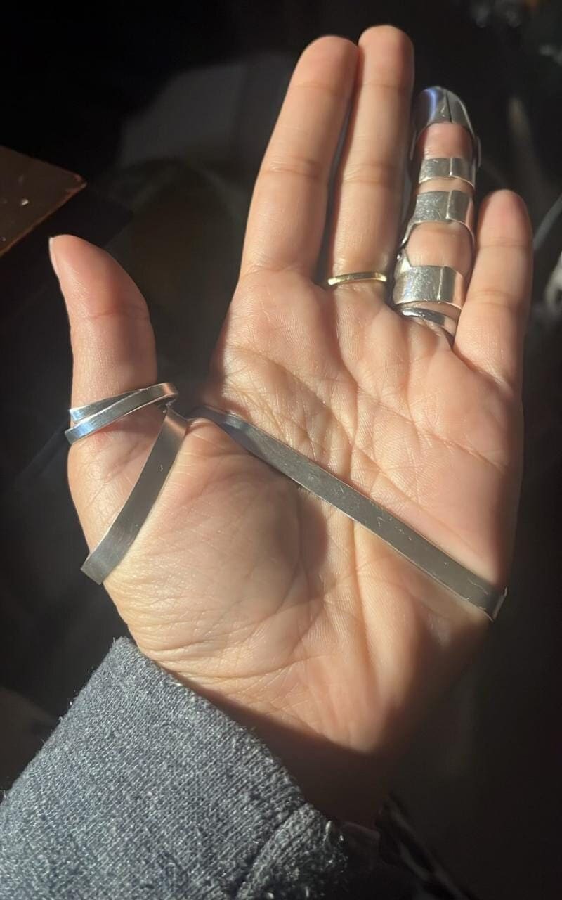 MCP Hyperextension Splint Thumb Ring Thumb Splint Ring Etsy