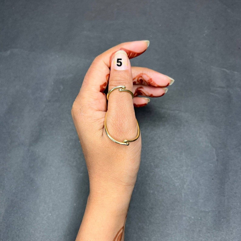 Arthritis Finger Splint for Lateral Deviation Adjustable Etsy