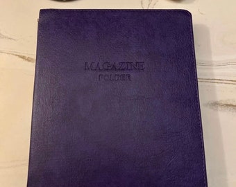 DELUXE MAGAZINE FOLDER, Purple Portfolio, Jehovah’s Witness Gifts and Supplies