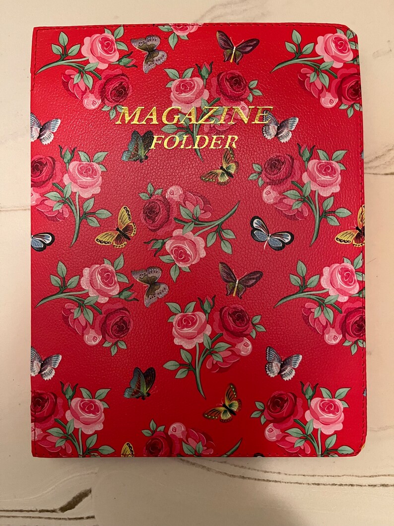 MAGAZINE FOLDER Sophia Red Butterfly Jehovahs Witnesses Gifts and MAGAZINE FOLDER Sophia Red Butterfly Jehovahs Witnesses Gifts and