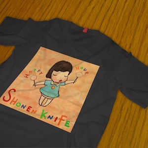 Shonen knife tshirt - Etsy 日本