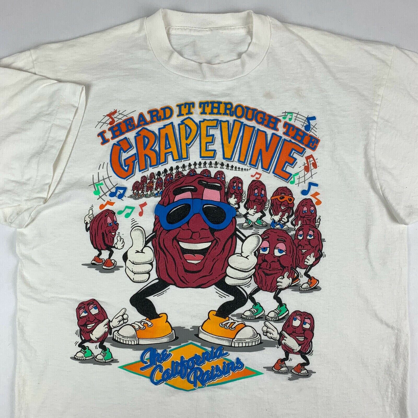古着 80s USA製 California Raisins カリフォルニア レーズン