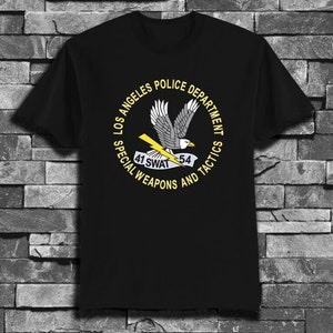 新品 LAPD ロサンゼルス警察署 Tシャツ ブラック Tシャツ サイズ S-4X カジュアル