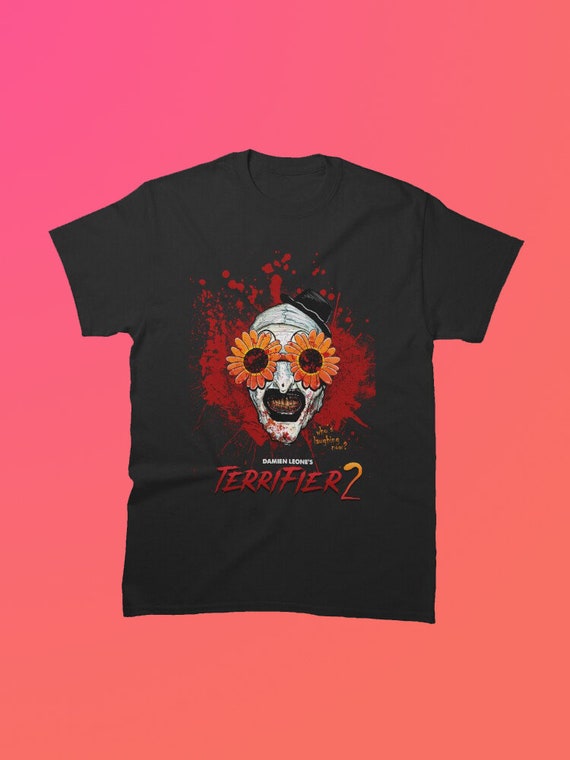 New Terrifier 2 Art the Clown Sunflower Sunglasses Horror