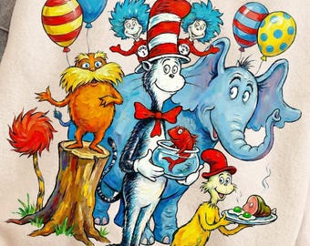Vintage Read Across America Png, Reading Friends Png, Here Come Trouble Png, On The Places You Will Go Png, Coquette Cartoon, Digital File