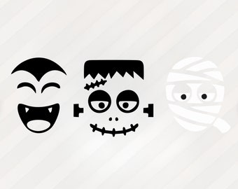 Halloween SVG Bundle Cricut | Fun Halloween Digital Print Design | Svg | Png | Dxf | Eps