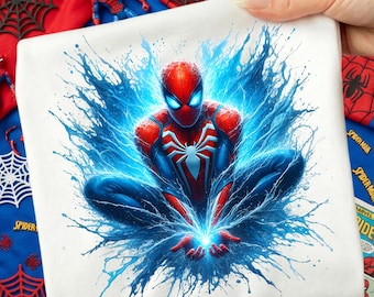 Spiderman Clipart, Superhero PNG, Avengers, Spiderman Splash, High Quality