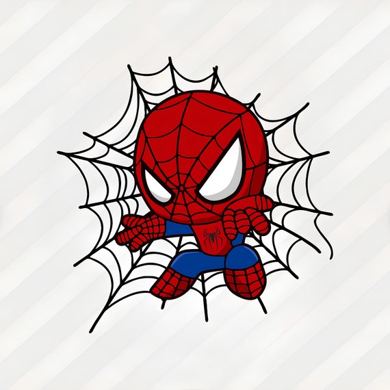 Baby Spiderman, Spiderman, Spiderman Web, Svg, Png, Dxf, Eps - Etsy