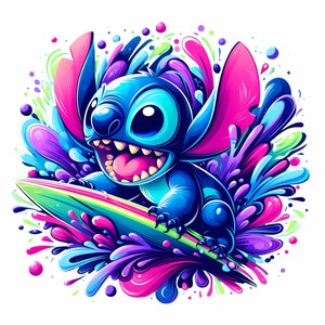 Sublimación de 4 puntadas con acuarela (Png), película de dibujos animados (Png), diseño de puntada con acuarela (Png), cara de puntada (Png)