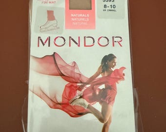Mallas de patinaje artístico MONDOR Footless Natural mate #3393