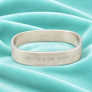 Vintage Tiffanys Silver Bangle - Etsy
