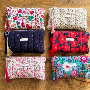 Trousse plate - trousse maquillage - trousse d'école - trousse de toilette - trousse d'école