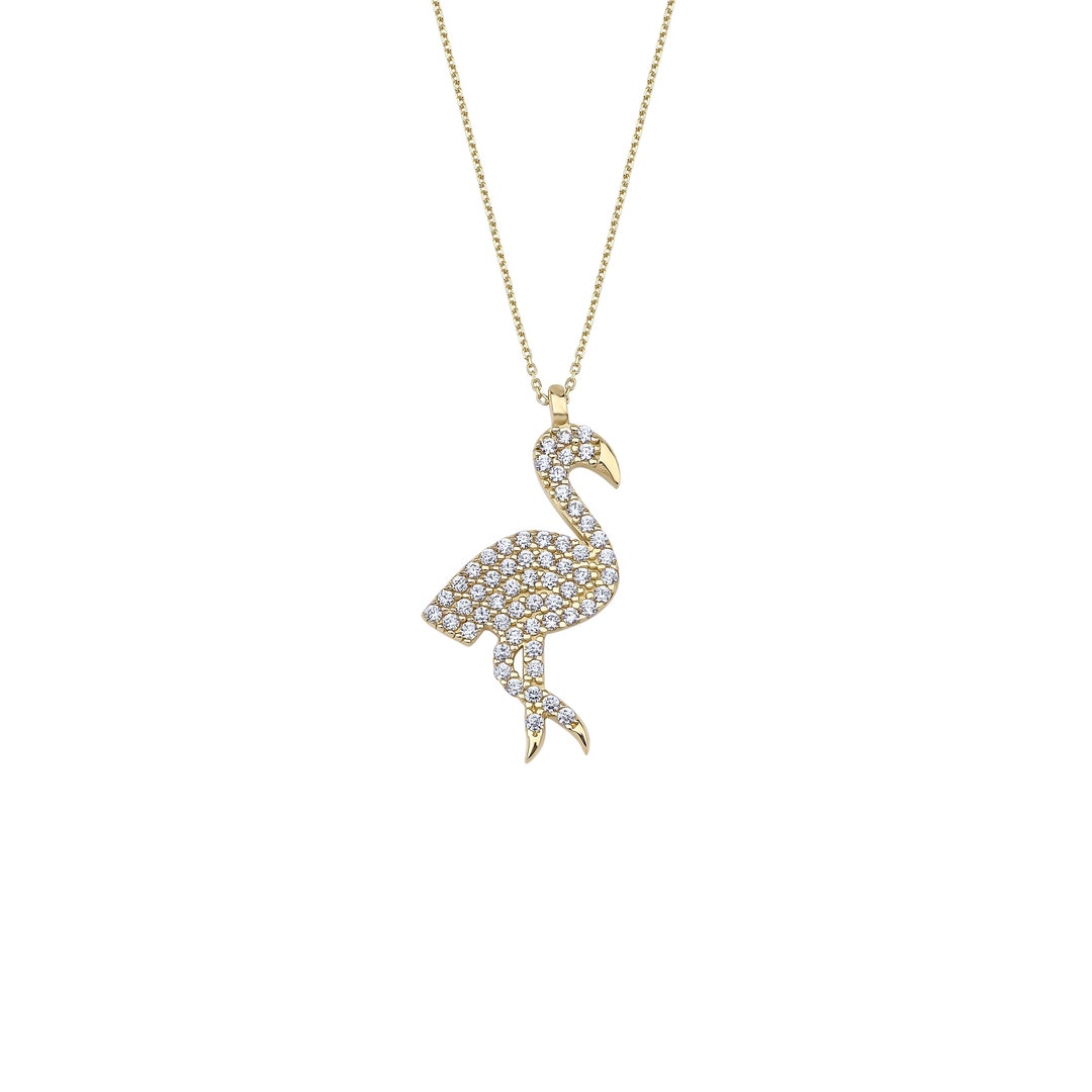 GOLD CLOTHING MAGNETS FLIGHT OF THE FLAMINGO