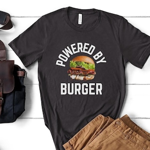 Burger shirt Burger Lovers Shirt Burger Lover gift fast food lover Burger Enthusiast Tee Foodie shirt Grill Chef Gift Burger Chef Shirt