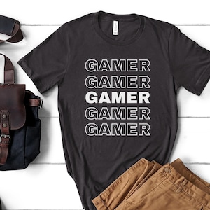 Gamer Shirt Gaming Tee Game Lover Gift Video Game Shirt Gaming Gift Game Player Shirt Game Addict Gift For Gaming Enthusiast Shirt