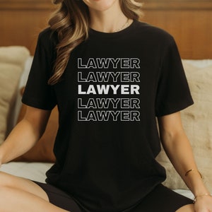 Lawyer Shirt Funny Lawyer Gift For Law Student Shirt Lawyer Tee Judge Gift Bar Exam Tee Law School Graduate Gift Future Female Lawyer TShirt